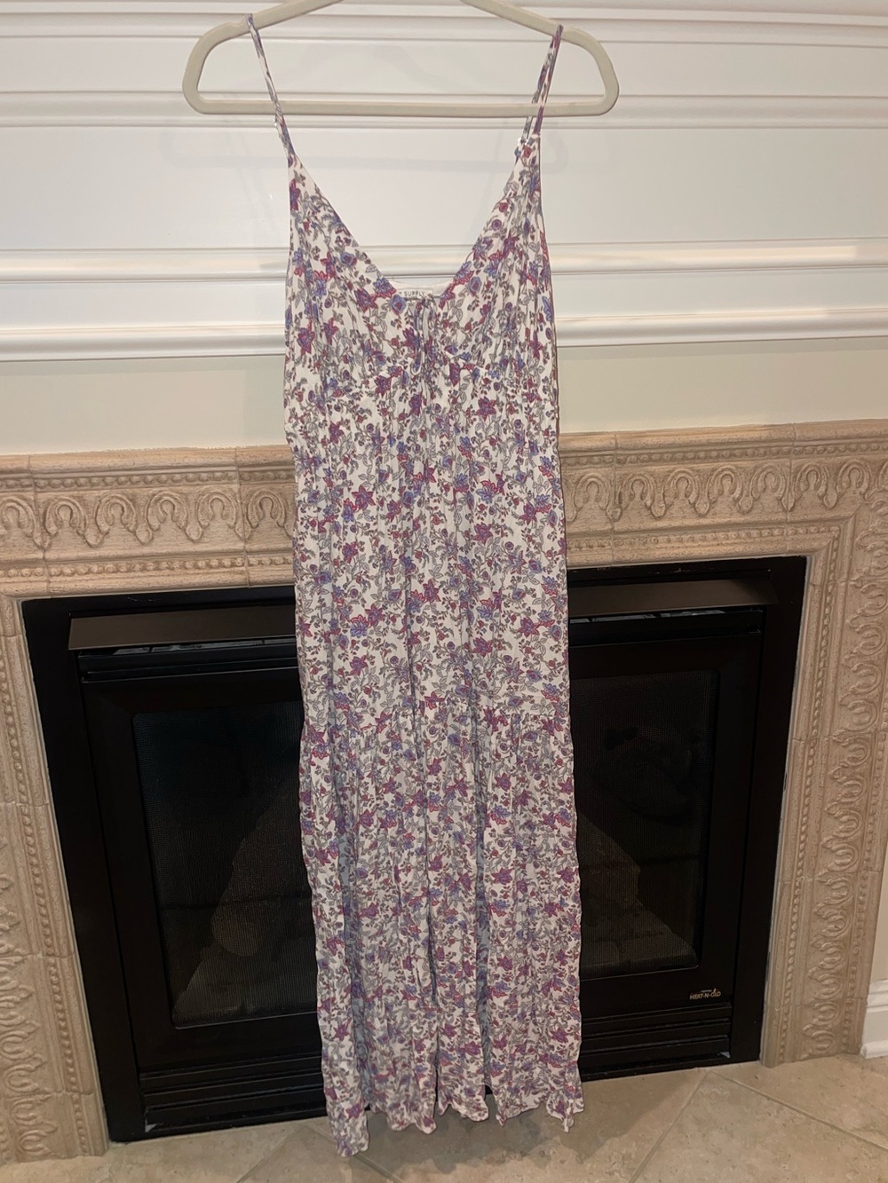 Z Supply floral maxi dress